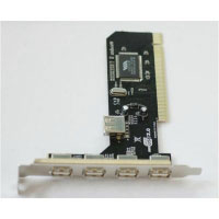 Nilox SCHEDA PCI 5 PORTE USB 2.0 (10NXAD0502001)